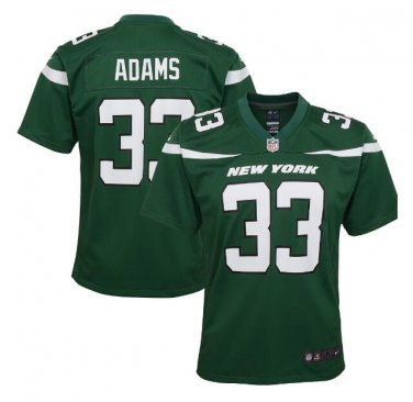 Jamal Adams #33 New York Jets 2019 Player Game Jersey Youth Green