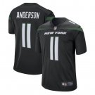 Robby Anderson #11 New York Jets 2019 Player Game Men's Jersey Black