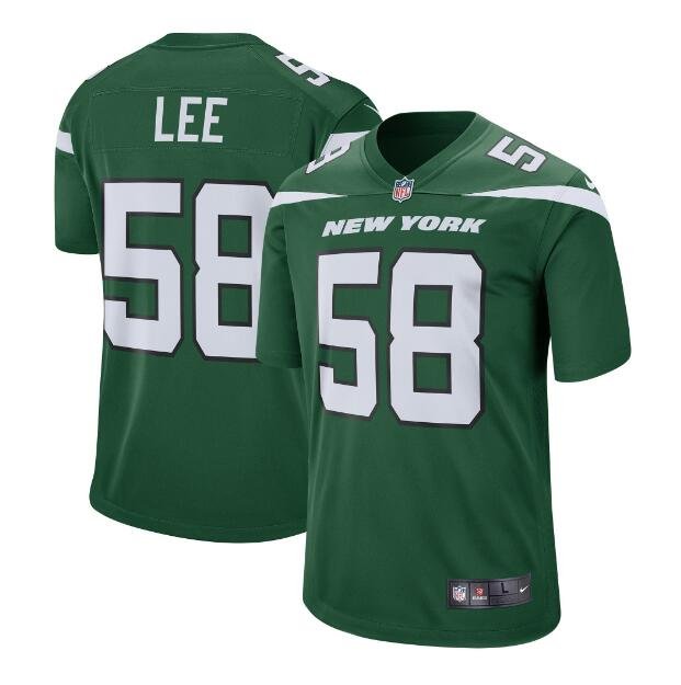 Darron Lee #58 New York Jets 2019 Player Game Men's Jersey Green