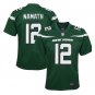 Joe Namath #12 New York Jets 2019 Player Game Jersey Youth Green