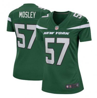 C.J. Mosley #57 New York Jets 2019 Player Game Jersey Women's Green