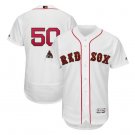 #50 Boston Red Sox 2019 Gold Program Flex Base Player Men's Jersey White