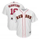 Andrew Benintendi #16 Boston Red Sox 2019 Gold Program Cool Base Player Men's Jersey White
