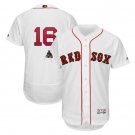 #16 Boston Red Sox 2019 Gold Program Flex Base Player Men's Jersey White