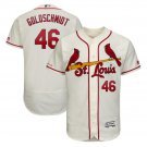 Paul Goldschmidt #46 St. Louis Cardinals Flex Base Collection Player Men's Jersey Cream