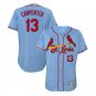 Matt Carpenter #13 St. Louis Cardinals Flex Base Collection Player Men's Jersey Light Blue