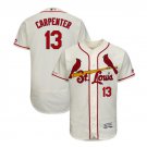 Matt Carpenter #13 St. Louis Cardinals Flex Base Collection Player Men's Jersey Cream