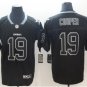 Amari Cooper #19 Dallas Cowboys Limited Player Jersey Men's Black Lights Out