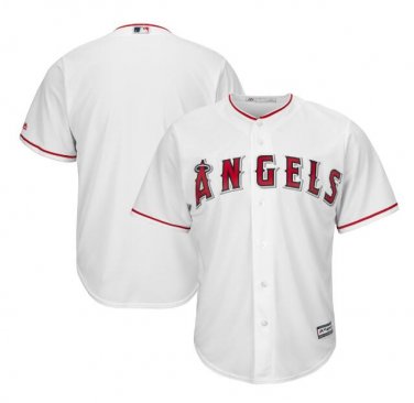 Los Angeles Angels Cool Base Player Men's Jersey White M L XL XXL XXXL