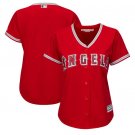 Los Angeles Angels Cool Base Player Women's Jersey Scarlet S M L XL XXL