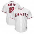Jefry Marté #19 Los Angeles Angels Cool Base Player Men's Jersey White