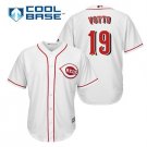 Joey Votto #19 Cincinnati Reds Cool Base Player Men's Jersey White