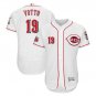 Joey Votto #19 Cincinnati Reds Flex Base Collection Player Men's Jersey White