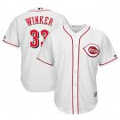Jesse Winker #33 Cincinnati Reds Cool Base Player Men's Jersey White