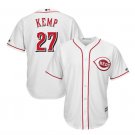 Matt Kemp #27 Cincinnati Reds Cool Base Player Men's Jersey White