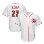 Matt Kemp #27 Cincinnati Reds Cool Base Player Men's Jersey White