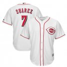 Eugenio Suarez #7 Cincinnati Reds Cool Base Player Men's Jersey White