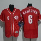 Billy Hamilton #6 Cincinnati Reds Flex Base Collection Player Men's Jersey Scarlet