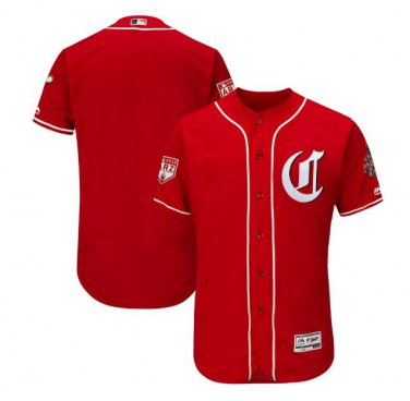 Cincinnati Reds 2019 Spring Training Flex Base Men's Jersey Scarlet