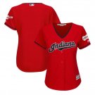 Cleveland Indians 2019 All-Star Game Patch Cool Base Women's Jersey Scarlet