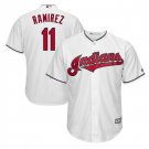 Jose Ramirez #11 Cleveland Indians Cool Base Player Men's Jersey White