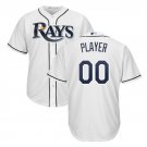 Custom Tampa Bay Rays Cool Base Men's Jersey White