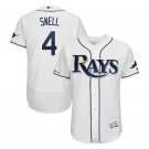Blake Snell #4 Tampa Bay Rays Flex Base Collection Player Men's Jersey White