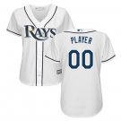 Custom Tampa Bay Rays Cool Base Women's Jersey White S M L XL XXL