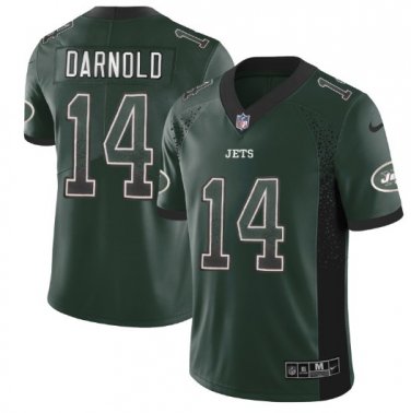 Sam Darnold #14 New York Jets 2019 Limited Player Men's Jersey Green Drift Fashion