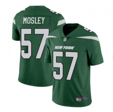C.J. Mosley #57 New York Jets 2019 Color Rush Limited Player Men's Jersey Green