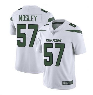 C.J. Mosley #57 New York Jets 2019 Color Rush Limited Player Men's Jersey White