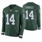 Sam Darnold #14 New York Jets 2019 Therma Long Sleeve Jersey Men's Green