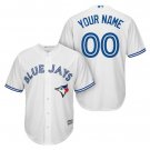 Custom Toronto Blue Jays Cool Base Men's Jersey White M L XL XXL XXXL
