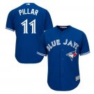 Kevin Pillar #11 Toronto Blue Jays Cool Base Player Men's Jersey Royal