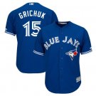 Randal Grichuk #15 Toronto Blue Jays Cool Base Player Men's Jersey Royal