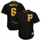 Starling Marte #6 Pittsburgh Pirates Cool Base Player Men's Jersey Black