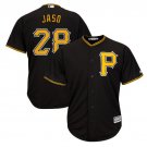 Jon Jaso #28 Pittsburgh Pirates Cool Base Player Men's Jersey Black