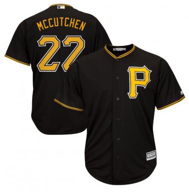 Andrew McCutchen #22 Pittsburgh Pirates Cool Base Player Men's Jersey Black