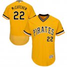 Andrew McCutchen #22 Pittsburgh Pirates Flex Base Collection Player Men's Jersey Gold