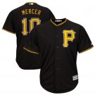 Jordy Mercer #10 Pittsburgh Pirates Cool Base Player Men's Jersey Black