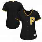 Pittsburgh Pirates Cool Base Women's Jersey Black