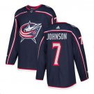 Jack Johnson #7 Columbus Blue Jackets Player Men's Jersey Navy