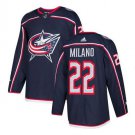 Sonny Milano #22 Columbus Blue Jackets Player Men's Jersey Navy