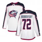 Sergei Bobrovsky #72 Columbus Blue Jackets Player Men's Jersey White