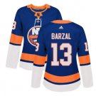 Mathew Barzal #13 New York Islanders Player Women's Jersey Blue