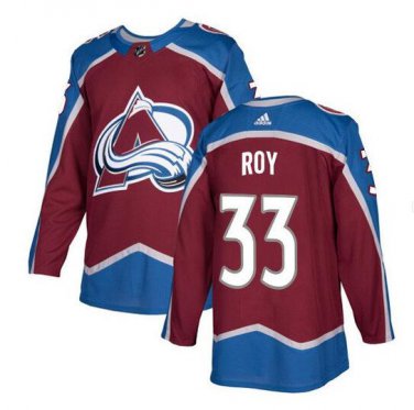 Patrick Roy #33 Colorado Avalanche Player Men's Jersey Burgundy