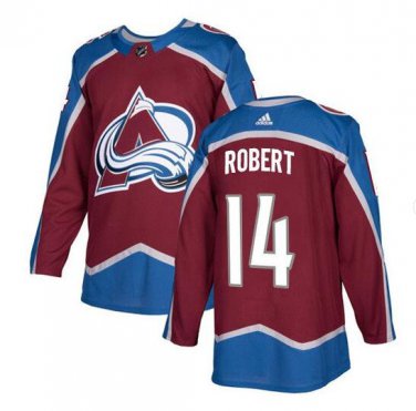 Rene Robert #14 Colorado Avalanche Player Men's Jersey Burgundy