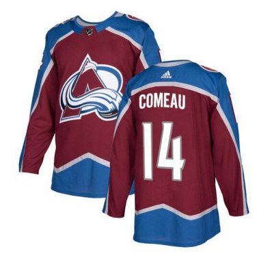 Blake Comeau #14 Colorado Avalanche Player Men's Jersey Burgundy