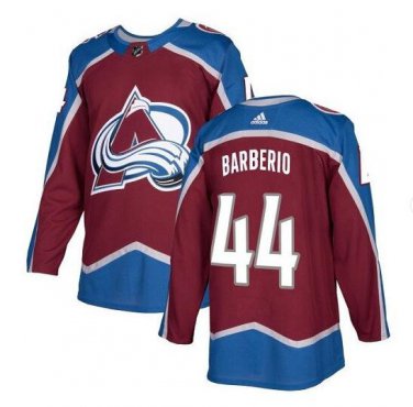 Mark Barberio #44 Colorado Avalanche Player Men's Jersey Burgundy