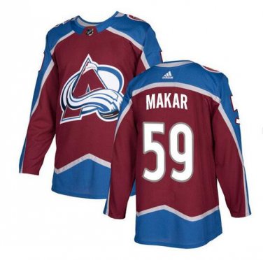 Cale Makar #59 Colorado Avalanche Player Men's Jersey Burgundy